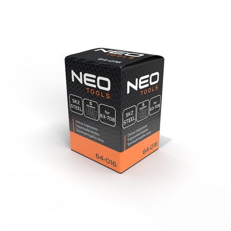 Trapézové čepele 5 SK2, násobky 10. od NEO TOOLS nájdeš na naravis.sk