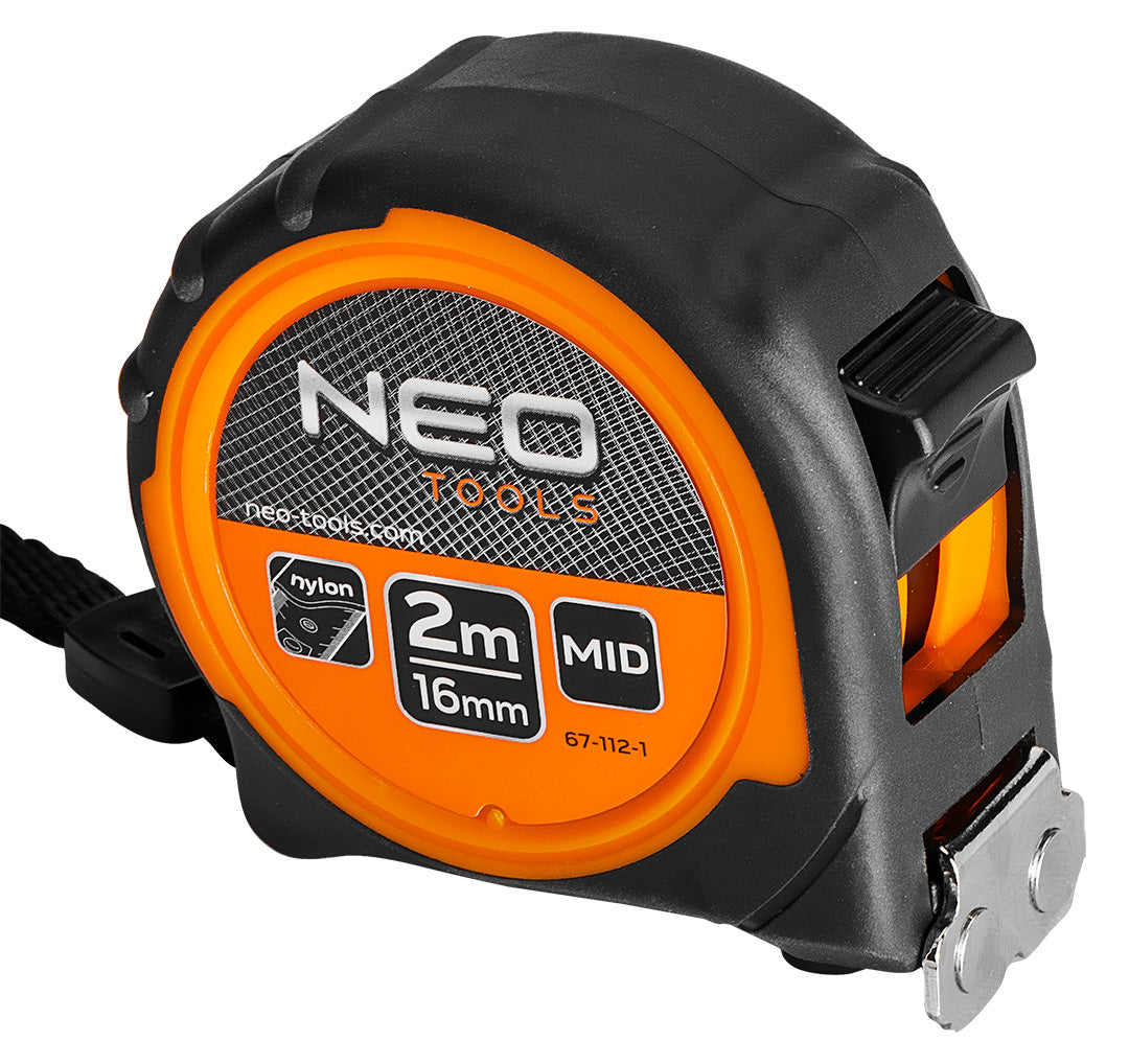 Valcovaný oceľový meter 2 m x 16 mm, magnet od NEO TOOLS nájdeš na naravis.sk
