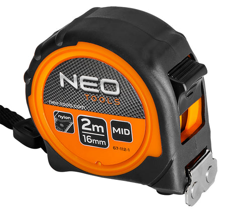 Valcovaný oceľový meter 2 m x 16 mm, magnet od NEO TOOLS nájdeš na naravis.sk