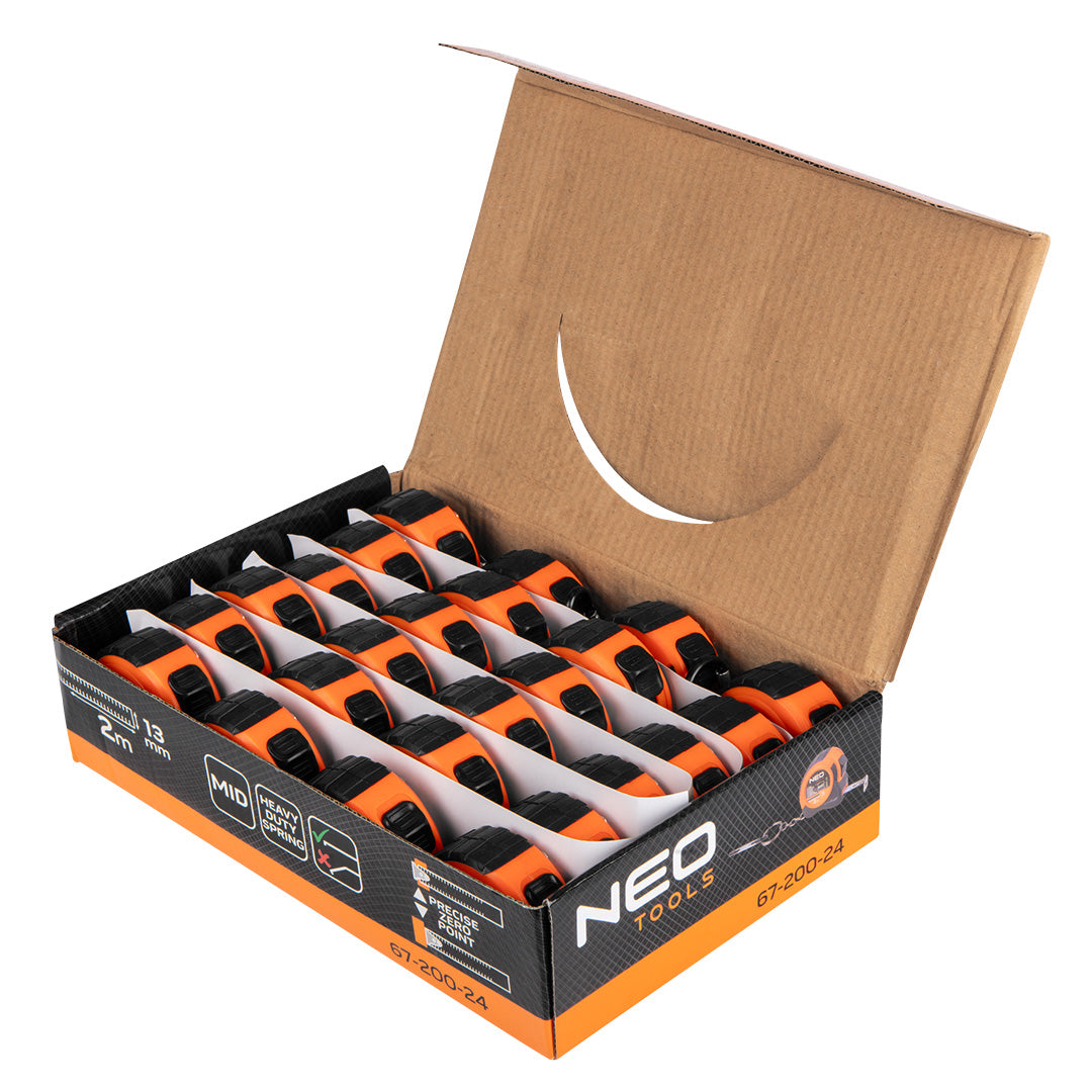 Mini meter na kľúče 2 m x 13 mm, násobky 24 ks. od NEO TOOLS nájdeš na naravis.sk
