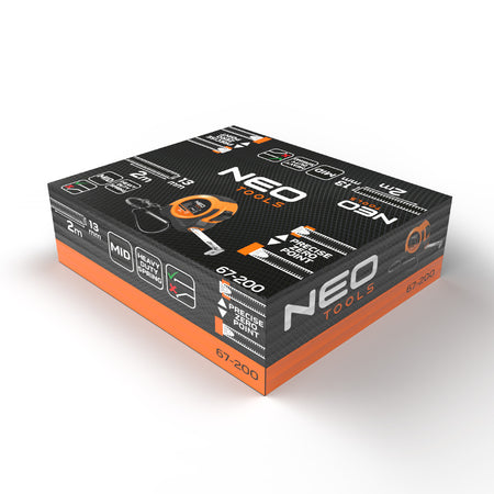 Mini meter na kľúče 2 m x 13 mm, násobky 24 ks. od NEO TOOLS nájdeš na naravis.sk