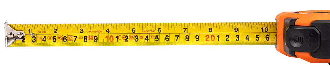 Valcovaný oceľový meter 7,5 m x 25 mm, palec od NEO TOOLS nájdeš na naravis.sk