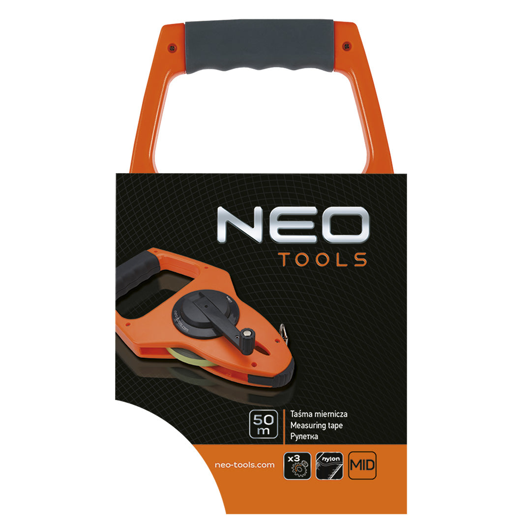 Meracie pásmo ocelové, 50 m od NEO TOOLS nájdeš na naravis.sk