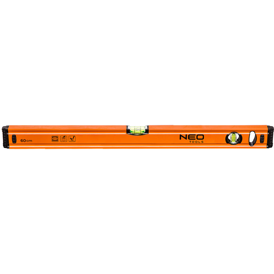 Hliníková vodováha 60 cm, 2 libely od NEO TOOLS nájdeš na naravis.sk