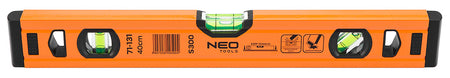 Hliníková vodováha S 300, 3 libelly, 40 cm od NEO TOOLS nájdeš na naravis.sk