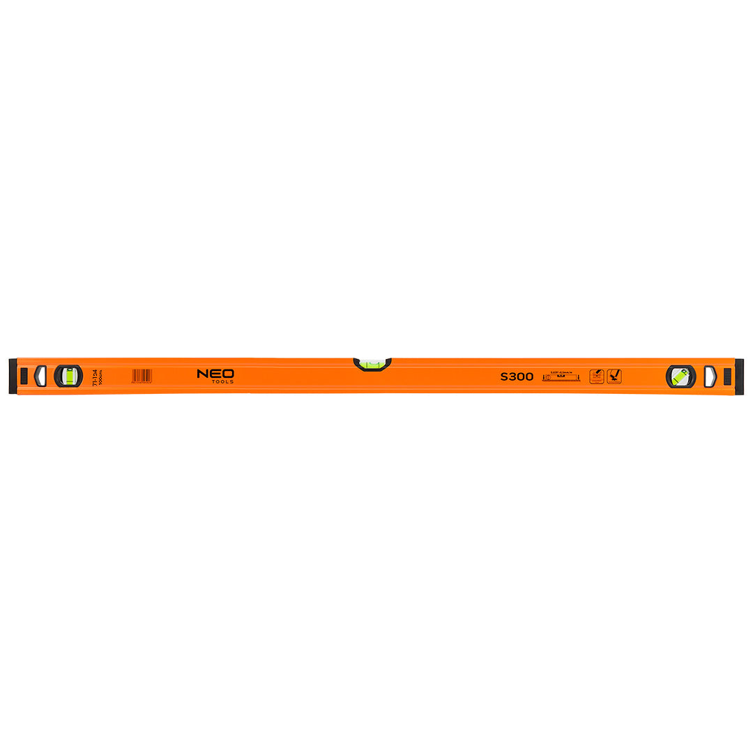 Hliníková vodováha S 300, 3 fľaštičky, 100 cm od NEO TOOLS nájdeš na naravis.sk
