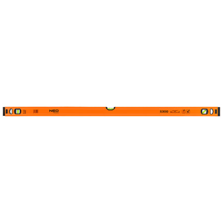 Hliníková vodováha S 300, 3 libelly, 120 cm od NEO TOOLS nájdeš na naravis.sk