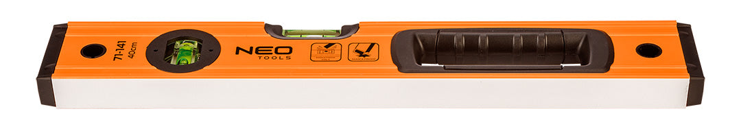 Hliníková vodováha S 400, 2 libelly, rukoväť, 40 cm od NEO TOOLS nájdeš na naravis.sk