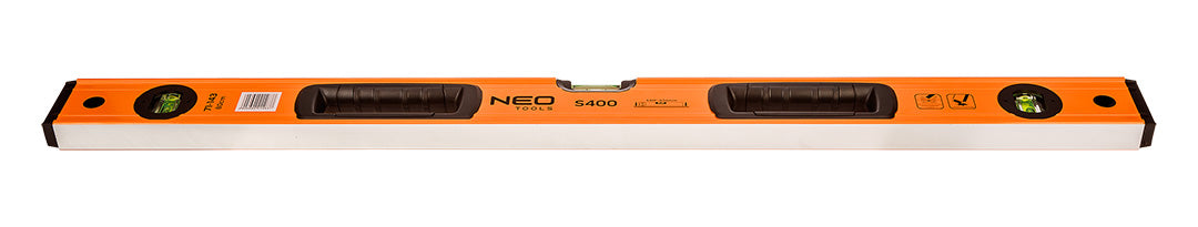 Hliníková vodováha S 400, 3 libely, 2 držadlá, 80 cm od NEO TOOLS nájdeš na naravis.sk