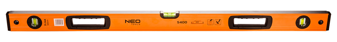 Hliníková vodováha S 400, 3 libely, 2 držadlá, 100 cm od NEO TOOLS nájdeš na naravis.sk