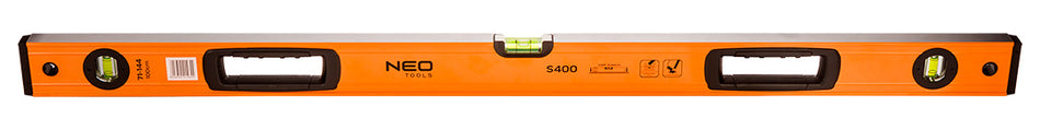 Hliníková vodováha S 400, 3 libely, 2 držadlá, 100 cm od NEO TOOLS nájdeš na naravis.sk