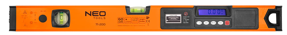 Vodováha s elektronickým displejom, 60 cm od NEO TOOLS nájdeš na naravis.sk