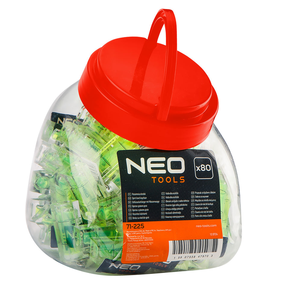 Vodováha na kľúče NEO, násobky 80. od NEO TOOLS nájdeš na naravis.sk