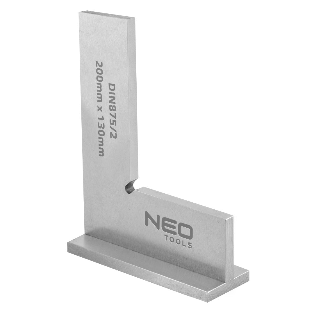 Uholník so základňou, DIN875/2, 200x130mm od NEO TOOLS nájdeš na naravis.sk