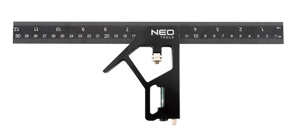 Hliníkový multifunkčný štvorhran 30 cm od NEO TOOLS nájdeš na naravis.sk