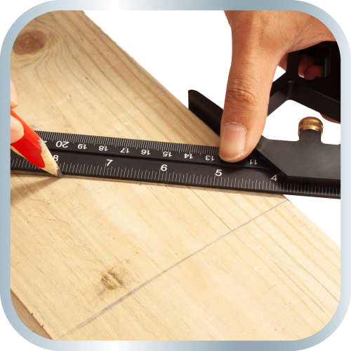 Hliníkový multifunkčný štvorhran 30 cm od NEO TOOLS nájdeš na naravis.sk
