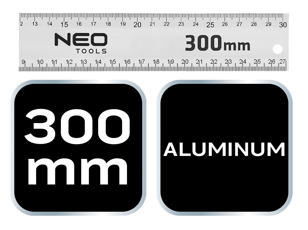 Uhlomer hliníkový, 300 x 175 mm od NEO TOOLS nájdeš na naravis.sk