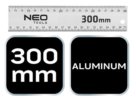 Uhlomer hliníkový, 300 x 175 mm od NEO TOOLS nájdeš na naravis.sk