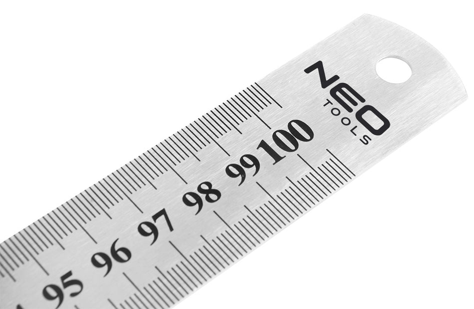 Pravítko oceľové, 100 cm od NEO TOOLS nájdeš na naravis.sk