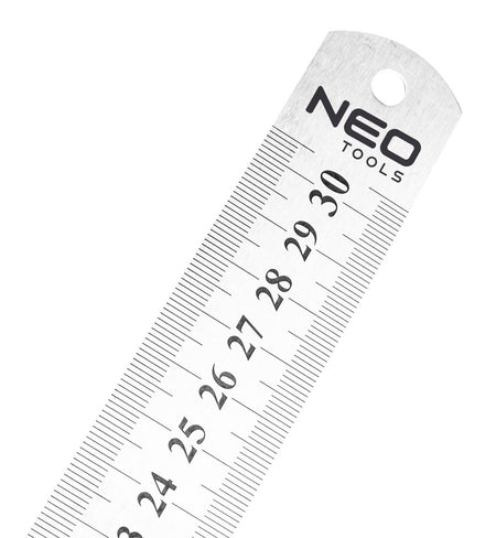 Pravítko oceľové, 30 cm od NEO TOOLS nájdeš na naravis.sk