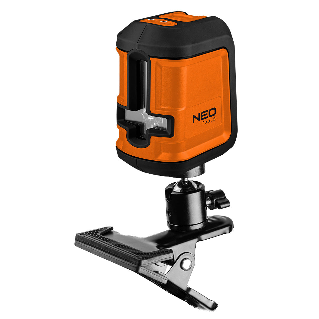 Krížový laser 15 m, zelený, držiak, puzdro od NEO TOOLS nájdeš na naravis.sk