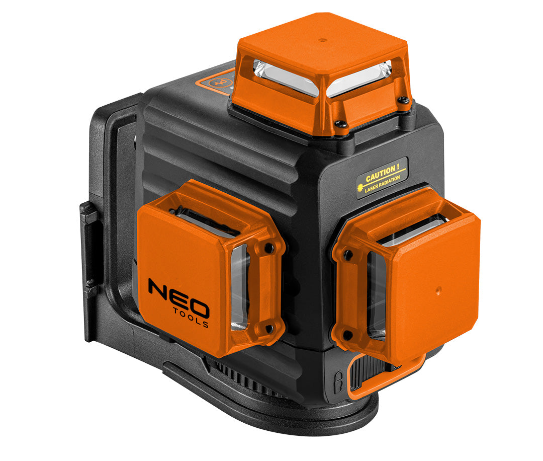 3D laser, zelený, puzdro, cieľová doska, magnetický držiak, nabíjačka od NEO TOOLS nájdeš na naravis.sk