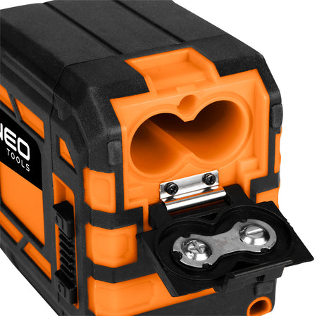 Krížový laser 20 m, s puzdrom a magnetickým držiakom, červený od NEO TOOLS nájdeš na naravis.sk