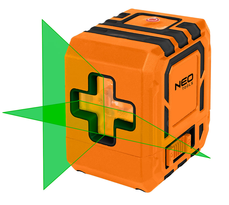 Krížový laser 20 m, s puzdrom a magnetickým držiakom, červený od NEO TOOLS nájdeš na naravis.sk