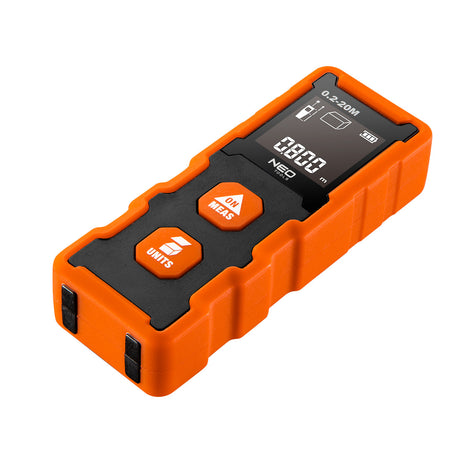 Laserový diaľkomer, rozsah práce 0,2 - 20 m od NEO TOOLS nájdeš na naravis.sk