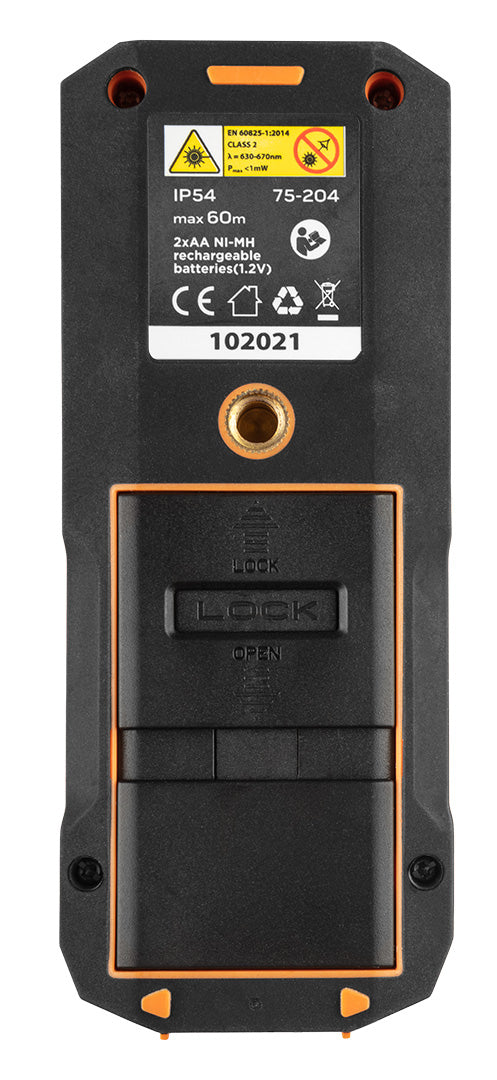 Laserový diaľkomer, rozsah 60 m, IP54 od NEO TOOLS nájdeš na naravis.sk