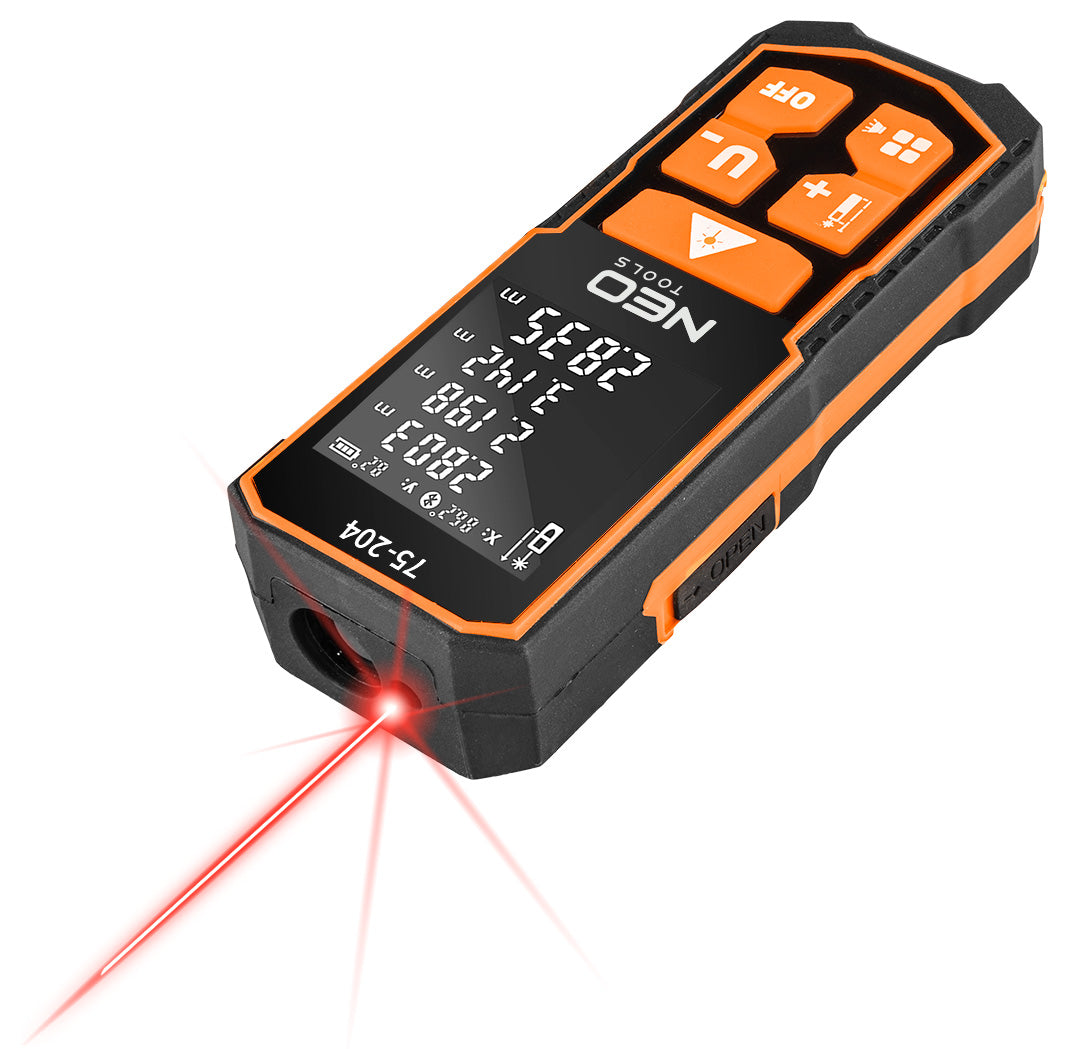 Laserový diaľkomer, rozsah 60 m, IP54 od NEO TOOLS nájdeš na naravis.sk