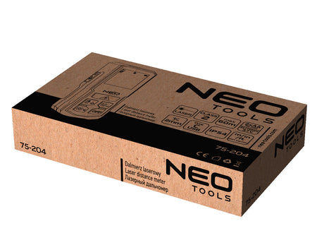 Laserový diaľkomer, rozsah 60 m, IP54 od NEO TOOLS nájdeš na naravis.sk