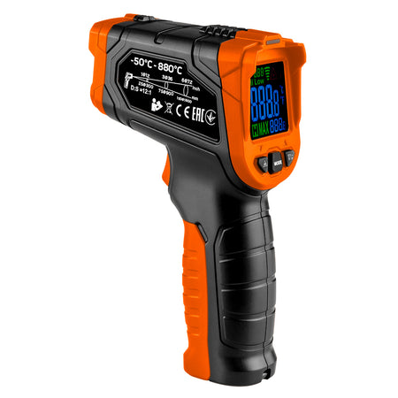 Pyrometer, prístroj na meranie teploty (C-50~880, F-58~1616) od NEO TOOLS nájdeš na naravis.sk