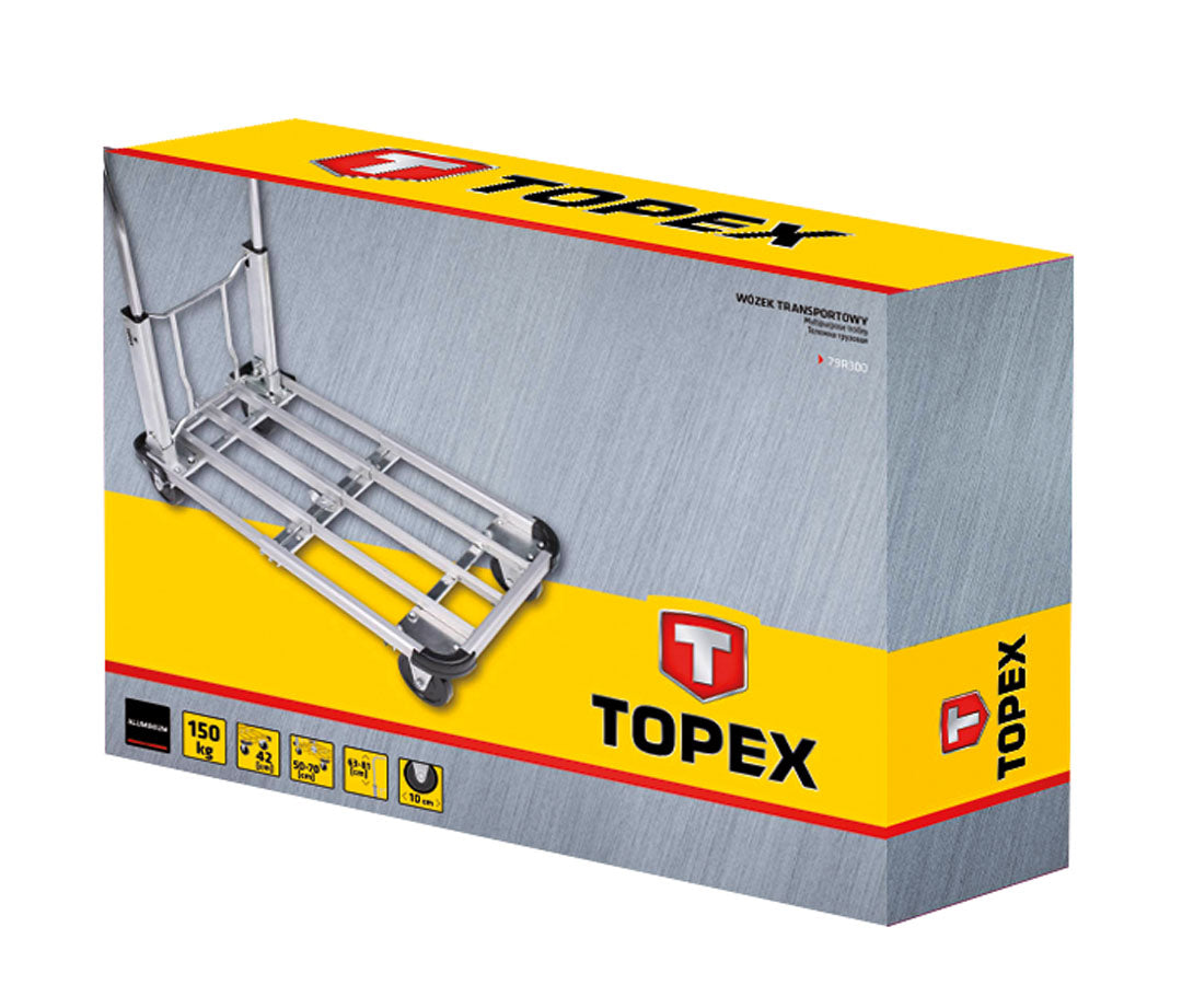Prepravný vozík max 150 kg od TOPEX nájdeš na naravis.sk