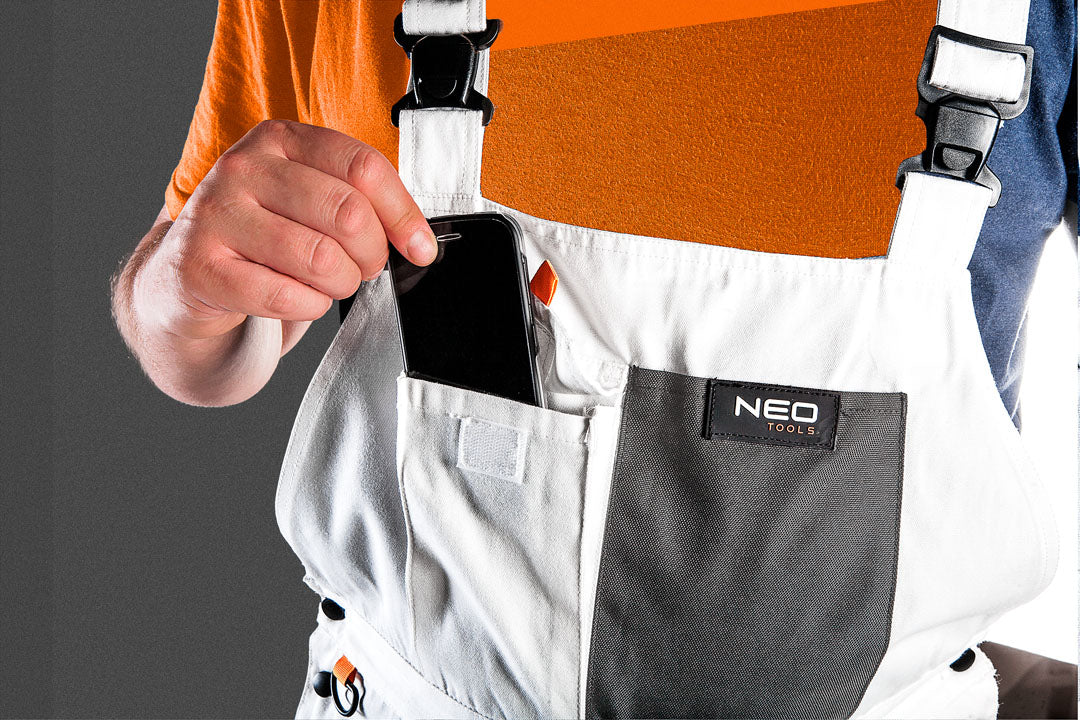 Nohavice , biela, veľ LD/54 od NEO TOOLS nájdeš na naravis.sk