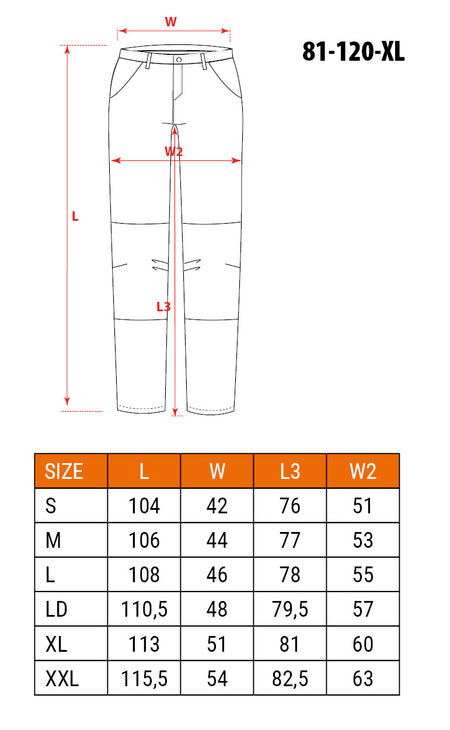 Nohavice , biela, veľ XL/56 od NEO TOOLS nájdeš na naravis.sk