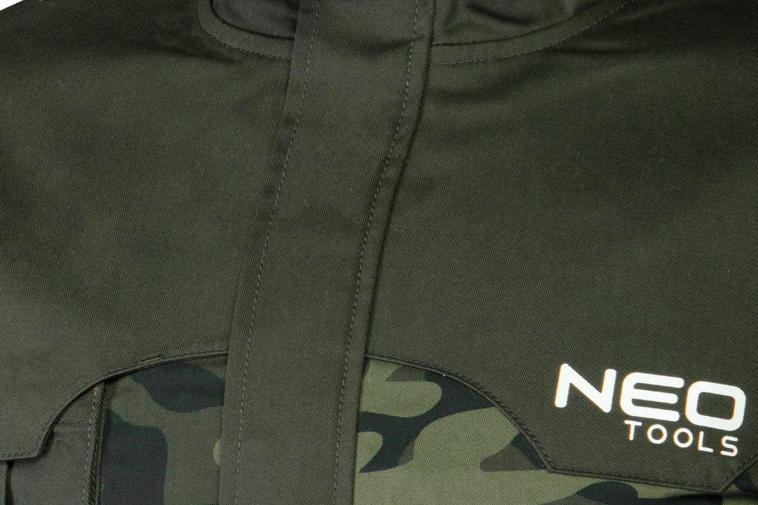 Pracovná bunda CAMO, veľkosť S od NEO TOOLS nájdeš na naravis.sk