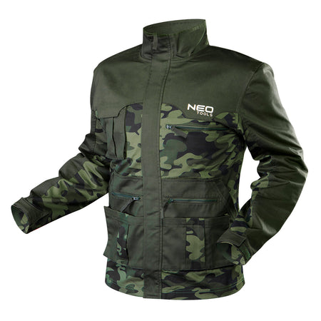 Pracovná bunda CAMO, veľkosť S od NEO TOOLS nájdeš na naravis.sk