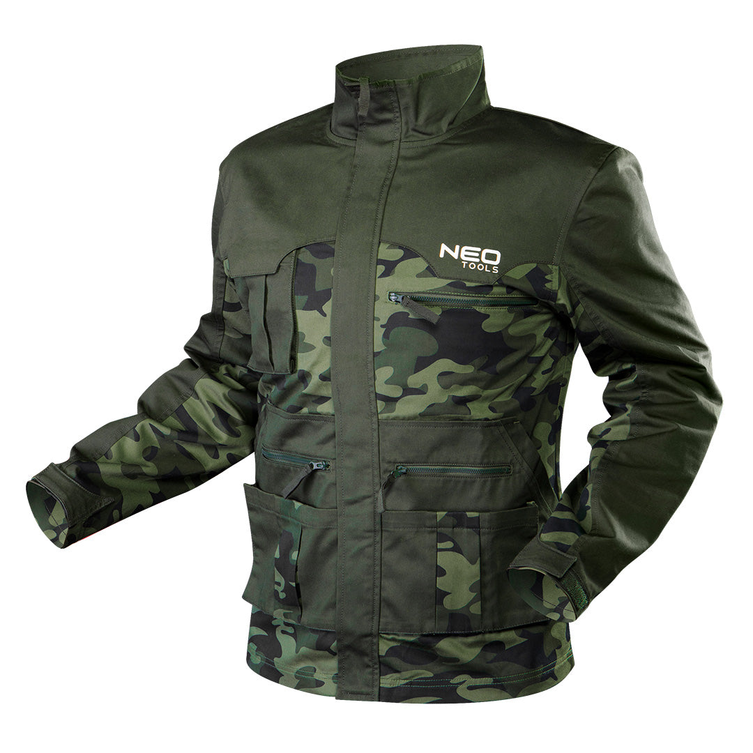 Pracovná bunda CAMO, veľkosť XXL od NEO TOOLS nájdeš na naravis.sk