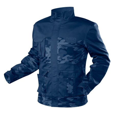 Pracovná bunda CAMO Navy, veľkosť S od NEO TOOLS nájdeš na naravis.sk