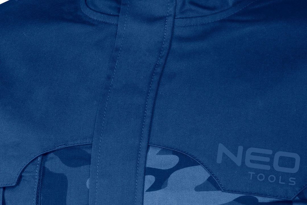 Pracovná bunda CAMO Navy, veľkosť XXL od NEO TOOLS nájdeš na naravis.sk