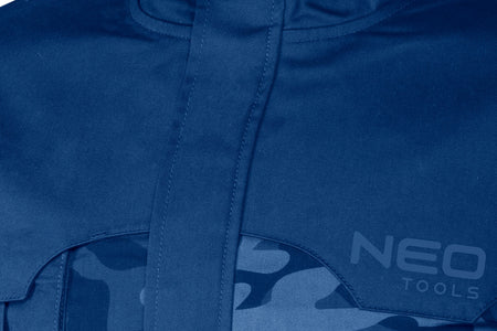 Pracovná bunda CAMO Navy, veľkosť XXL od NEO TOOLS nájdeš na naravis.sk