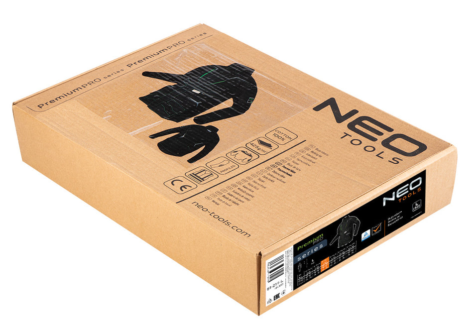 Pracovná bunda Premium PRO, veľkosť L od NEO TOOLS nájdeš na naravis.sk