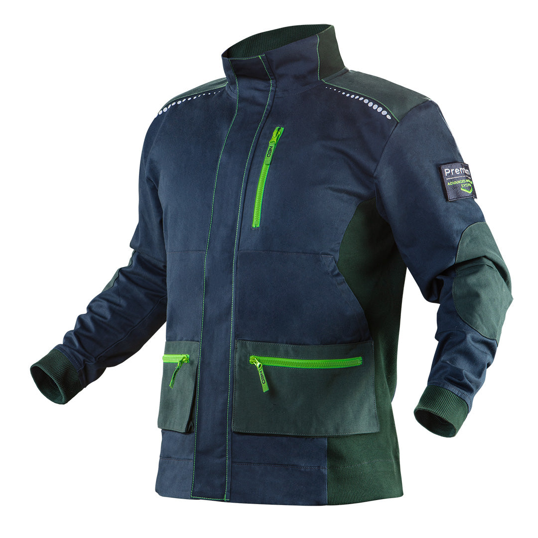 Pracovná blúzka PREMIUM, 62% bavlna, 35% polyester, 3% elastan, veľkosť M od NEO TOOLS nájdeš na naravis.sk