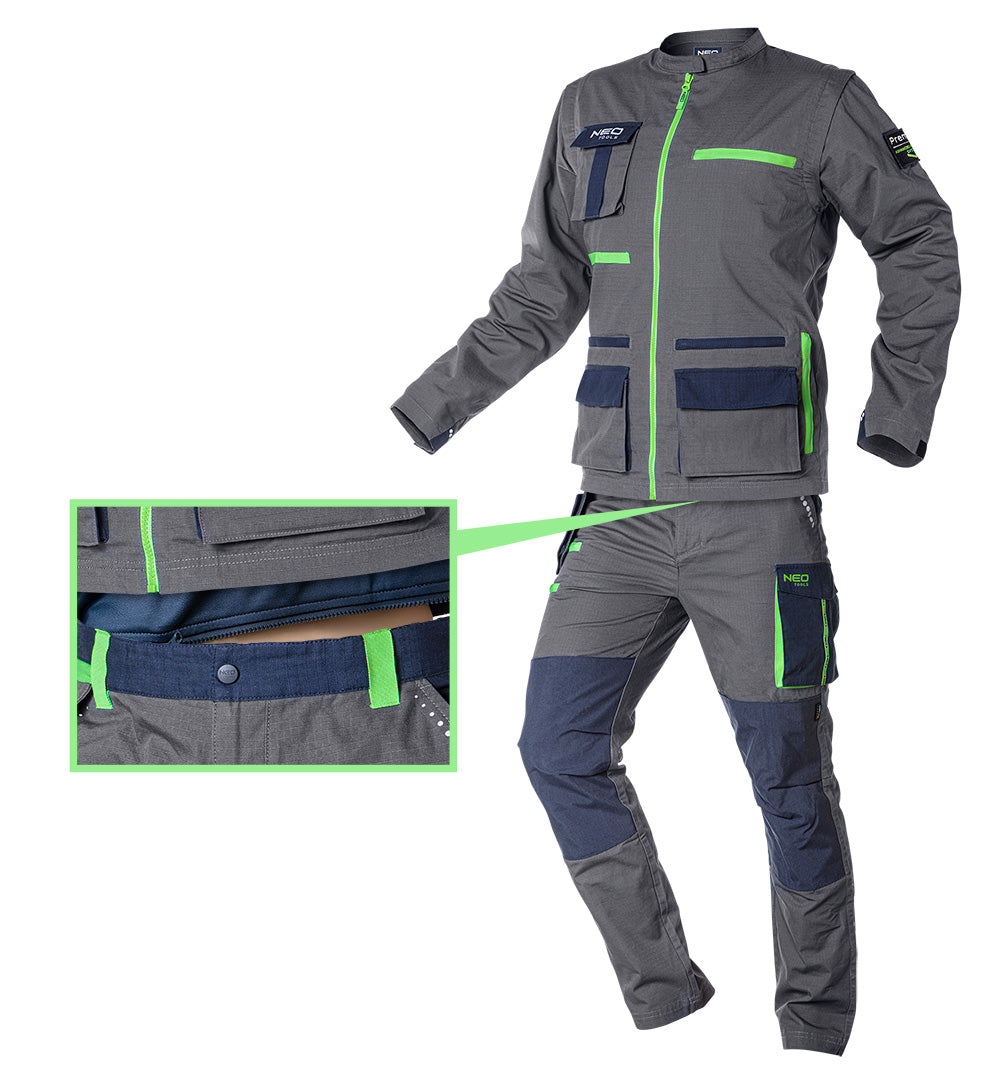 Pracovná košeľa PREMIUM, 100% bavlna, ripstop, veľkosť M od NEO TOOLS nájdeš na naravis.sk