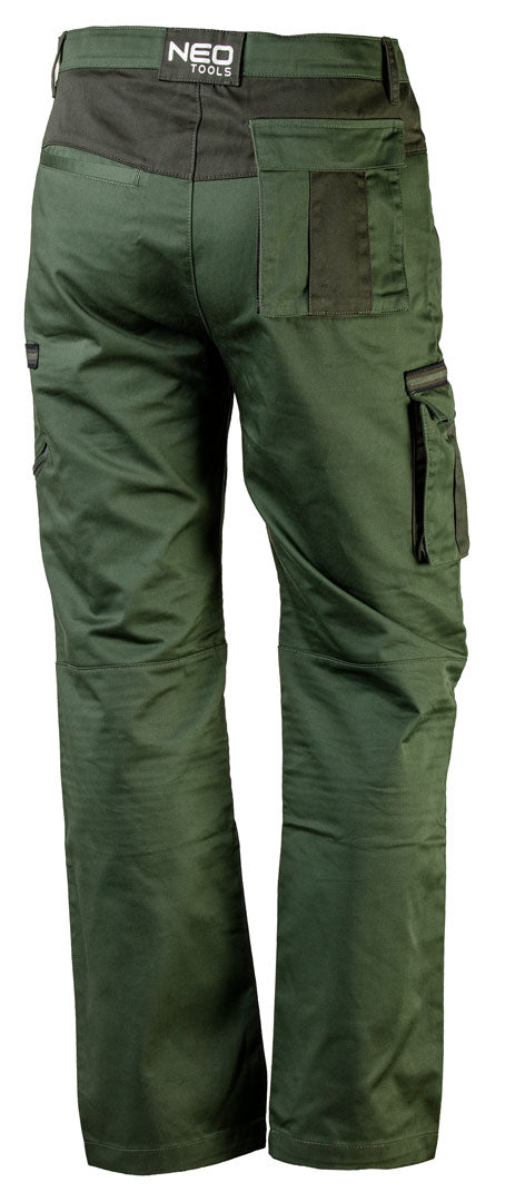 Pracovné nohavice CAMO olive, veľkosť M od NEO TOOLS nájdeš na naravis.sk