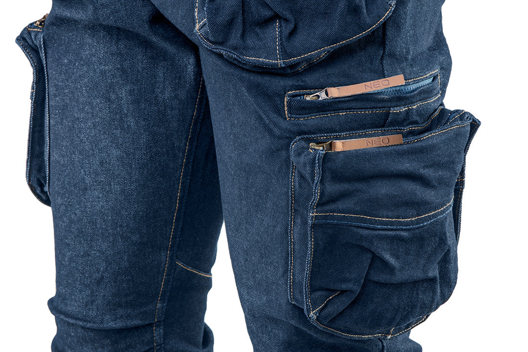Pracovné nohavice DENIM s 5 vreckami, veľkosť XXL od NEO TOOLS nájdeš na naravis.sk