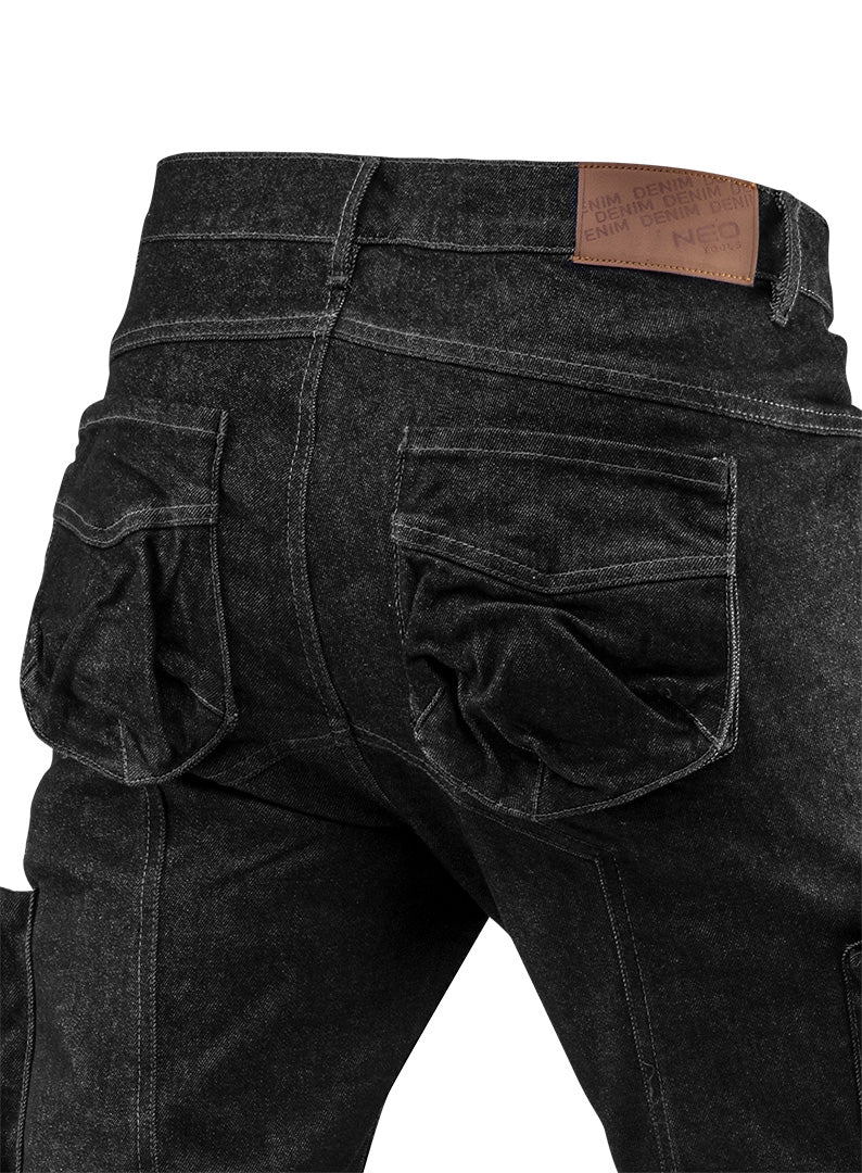 Pracovné nohavice DENIM s 5 vreckami, čierne, veľkosť XS od NEO TOOLS nájdeš na naravis.sk