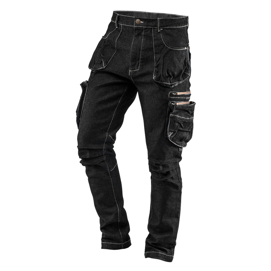 Pracovné nohavice DENIM s 5 vreckami, čierne, veľkosť XXXL od NEO TOOLS nájdeš na naravis.sk