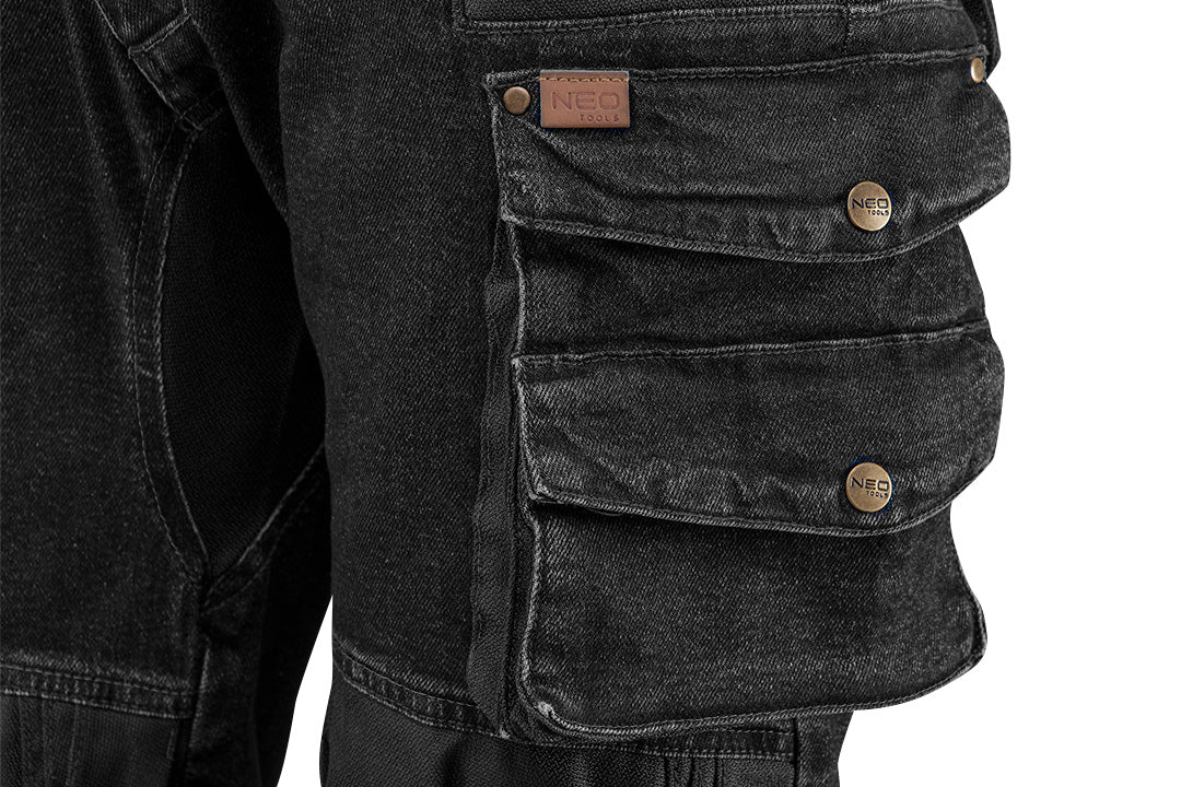 Pracovné nohavice DENIM, čierne, veľkosť L od NEO TOOLS nájdeš na naravis.sk
